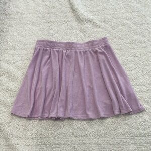 NWOT ASOS Terrycloth Skater Skirt